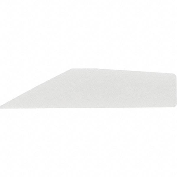 Noga - T80 Bi-Directional Ceramic Deburring Scraper Blade - Flat Blade Cross Section - All Tool & Supply