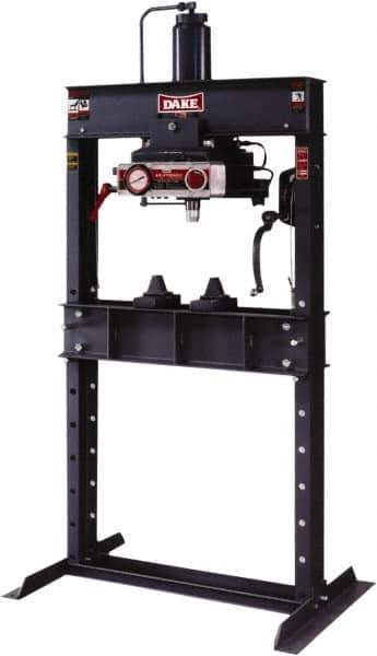 Dake - 75 Ton Air/Hydraulic Shop Press - 10" Stroke - All Tool & Supply