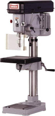 Dake - 14-1/8" Swing, Step Pulley Drill Press - 9 Speed, 1/2 hp, Single Phase - All Tool & Supply