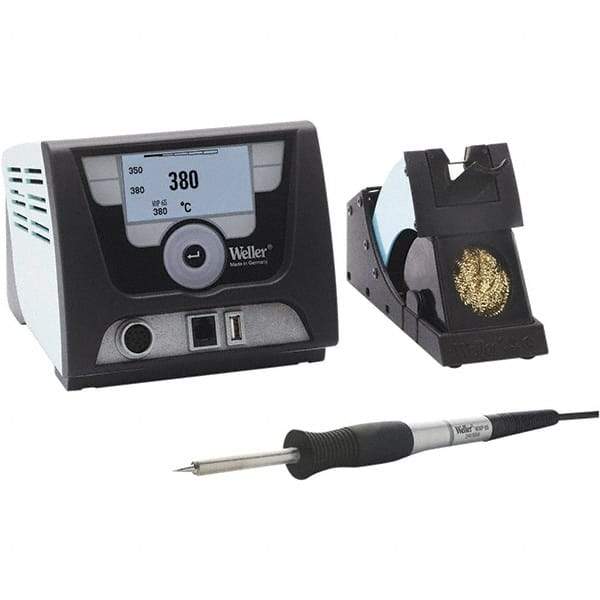 Weller - 120 Volt, 95 Watt, Soldering Station - Includes Soldering Station & Soldering Pencil - Exact Industrial Supply