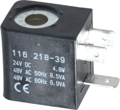 ARO/Ingersoll-Rand - 24 DC Volt, Din Connection Coil Lead Length, Class F, Solenoid Coil - 4.8 Watt, NEMA 4 Enclosure, Use with ARO Solenoid Valve - All Tool & Supply