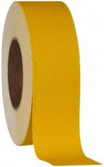 NMC - Yellow Solid Color Anti-Slip Vinyl Tape - 2" Wide x 60' Long x 0.02" Thick, General Traffic - All Tool & Supply