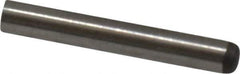 Made in USA - 2mm Diam x 14mm Pin Length 416 Stainless Steel Precision Dowel Pin - C 36-42 Hardness, 1 Beveled & 1 Rounded End - All Tool & Supply