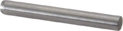 Made in USA - 3mm Diam x 24mm Pin Length 416 Stainless Steel Precision Dowel Pin - C 36-42 Hardness, 1 Beveled & 1 Rounded End - All Tool & Supply