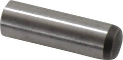 Made in USA - 6mm Diam x 20mm Pin Length 416 Stainless Steel Precision Dowel Pin - C 36-42 Hardness, 1 Beveled & 1 Rounded End - All Tool & Supply