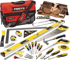 Proto - 30 Piece Contractors Tool Set - Comes in Soft Sided Bag - All Tool & Supply