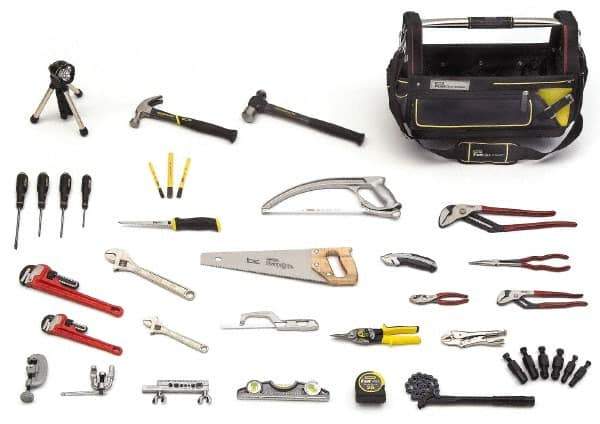 Proto - 37 Piece Plumber's Tool Set - Comes with Soft Sided Tote - All Tool & Supply