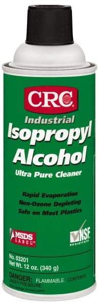 CRC - 16 oz Aerosol Cleaner/Degreaser - Isopropanol Alcohol - All Tool & Supply