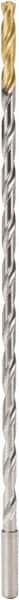 Seco - 7.5mm 136° 2-Flute Solid Carbide Extra Length Drill Bit - All Tool & Supply