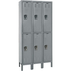 Hallowell - 6 Door, 2 Tier, Premium Wardrobe Lockers - All Tool & Supply