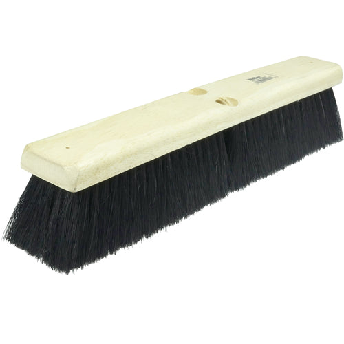 16″ Medium Sweep Floor Brush, Black Tampico Fill - All Tool & Supply