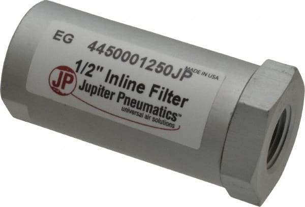 PRO-SOURCE - 1/2" Outlet, 500 Max psi, Inline Filters, Regulators & Lubricators - Inline Filters, 3-1/4" Long x 1-1/2" Wide - All Tool & Supply