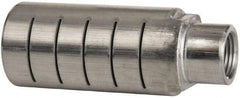 PRO-SOURCE - 3/8 Male NPT, 1" Hex, 3-1/4" OAL, Muffler - 300 Max psi, 40 CFM, Aluminum - All Tool & Supply