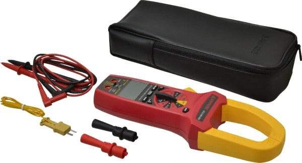 Amprobe - ACD-3300 IND, CAT IV, CAT III, Digital True RMS Clamp Meter with 2.2441" Clamp On Jaws - 750 VAC, 1000 VDC, 1000 AC Amps, Measures Voltage, Capacitance, Current, Frequency, Resistance, Temperature - All Tool & Supply