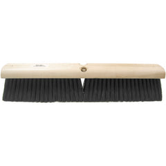 18″ Medium Sweep Floor Brush, Black Polypropylene Fill - All Tool & Supply