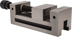 Gibraltar - 3-15/16" Jaw Width, 5" Jaw Opening Capacity, 1.7" Jaw Height, Toolmaker's Vise - Flat Jaw, 0.0002" Parallelism, 0.0003" Squareness, 10" OAL x 3.7" OAH - All Tool & Supply