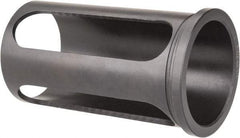 Interstate - 2-1/4" ID, 2-1/2" OD, 4-1/2" Length Under Head, Type C Lathe Tool Holder Bushing - 4-1/8" Slot Length - Exact Industrial Supply