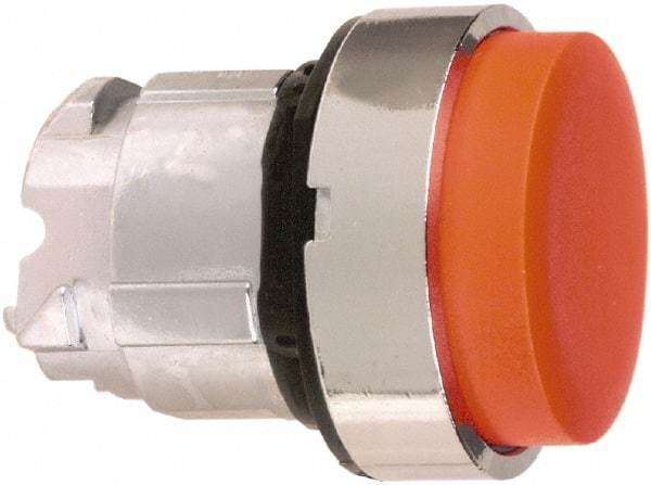 Schneider Electric - 22mm Mount Hole, Extended Straight, Pushbutton Switch Only - Round, Red Pushbutton, Maintained (MA) - All Tool & Supply