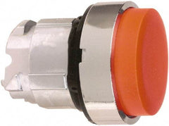 Schneider Electric - 22mm Mount Hole, Extended Straight, Pushbutton Switch Only - Round, Red Pushbutton, Nonilluminated, Momentary (MO) - All Tool & Supply