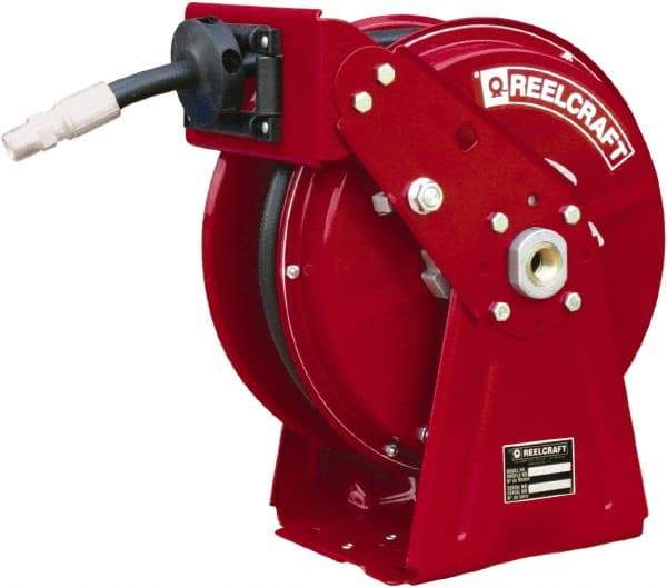 Reelcraft - 35' Spring Retractable Hose Reel - 3,250 psi, Hose Included - All Tool & Supply