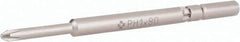 Wera - 5mm Drive, #1 Phillips Screwdriver Bit - 3-1/8" OAL - All Tool & Supply