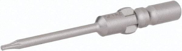 Wera - 4mm Drive, Torx Precision Screwdriver Bit - 1-9/16" OAL - All Tool & Supply