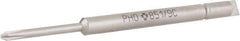 Wera - 4mm Drive, #0 Phillips Screwdriver Bit - 2-1/2" OAL - All Tool & Supply