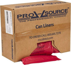 PRO-SOURCE - 33 Gal Capacity, Red, Hazardous Waste Bag - 1.3 mil Thick x 33" Wide x 39" High, Roll - All Tool & Supply