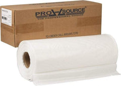 PRO-SOURCE - 2.7 mil Thick, Heavy-Duty Trash Bags - Hexene Resins, Roll Dispenser, 38" Wide x 63" High, Clear - All Tool & Supply