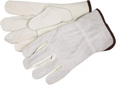 MCR Safety - Size S General Protection Work Gloves - For Work & Driver, Uncoated, Cream, Paired - All Tool & Supply