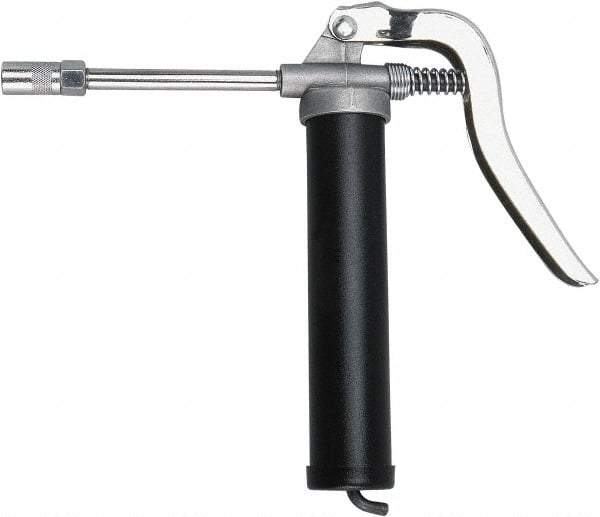 PRO-LUBE - 3,000 Max psi, Rigid Pistol Grease Gun - 3 oz Capacity, 1/8 Thread Outlet, 67 Strokes per oz, Cartridge Fill - All Tool & Supply