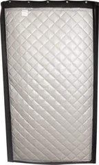 Singer Safety - 4' Long x 48" Wide, Fiberglass Panel - ASTM E-84 Specification, Metallic Gray - All Tool & Supply