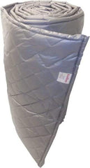 Singer Safety - 25' Long x 48" Wide, Fiberglass Roll - ASTM E-84 Specification, Metallic Gray - All Tool & Supply