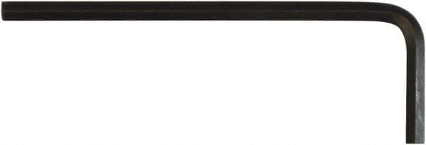 Bondhus - 3mm Hex, Short Arm, Hex Key - 2-13/32" OAL, Metric System of Measurement - All Tool & Supply