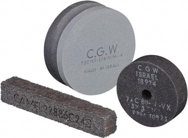 Camel Grinding Wheels - 24 Grit Silicon Carbide Rectangular Dressing Stick - 6 x 1 x 1, Coarse Grade, Vitrified Bond - All Tool & Supply