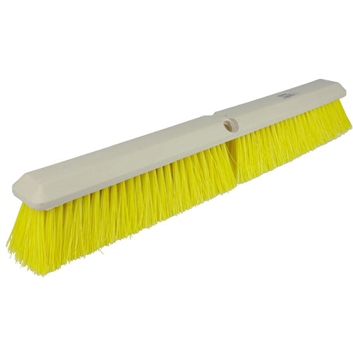 18″ - Yellow Medium Perma Sweep Broom Without Handle - All Tool & Supply