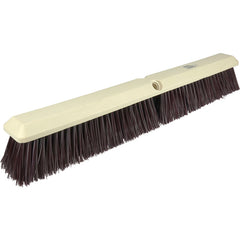 18″ - Maroon Heavy Perma Sweep Broom Without Handle - All Tool & Supply