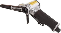 Value Collection - 3/8 x 13 Inch, 20,000 RPM Air Belt Sander - 0.45 Hp, 4 CFM Air Consumption, Rear Exhaust - All Tool & Supply