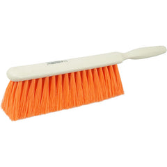 9″ - Orange Synthetic Counter Dusters / Oil / Water Resistant Industrial Hand Brush - All Tool & Supply