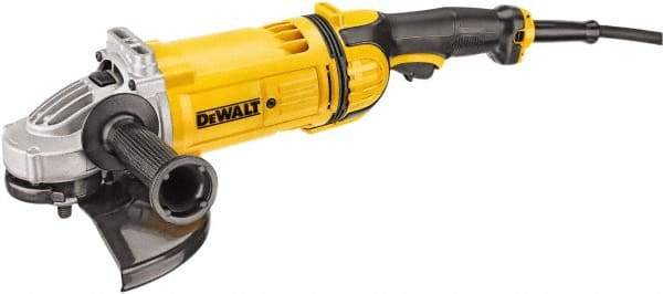 DeWALT - 9" Wheel Diam, 6,500 RPM, Corded Angle & Disc Grinder - 5/8-11 Spindle, 120 Volts - All Tool & Supply