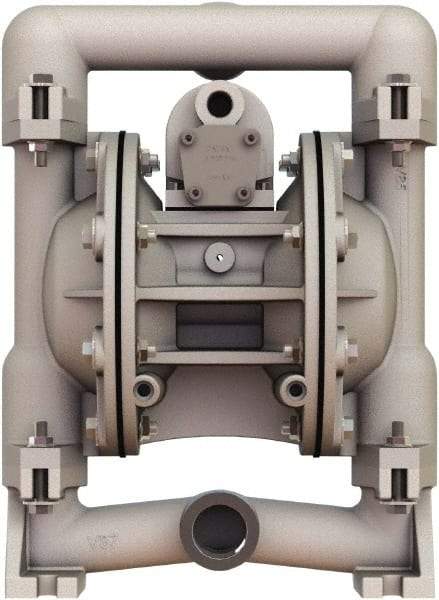 Versa-Matic - 1" NPT, Air Operated Diaphragm Pump - Buna-N Diaphragm, Aluminum Housing - All Tool & Supply