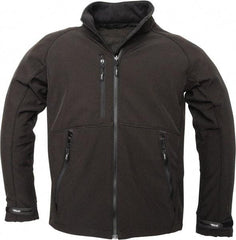 Viking - Size S Cold Weather Jacket - Black, Polyester, Zipper Closure, 37" Chest - All Tool & Supply