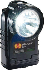 Pelican Products, Inc. - White LED Bulb, 233 Lumens, Right Angle Flashlight - Black Plastic Body, 4 AA Alkaline Batteries Not Included - All Tool & Supply