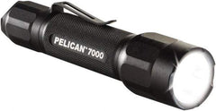 Pelican Products, Inc. - White LED Bulb, 774 Lumens, Industrial/Tactical Flashlight - Black Aluminum Body, 2 CR123 Alkaline Batteries Included - All Tool & Supply