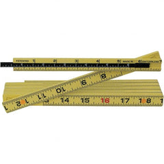 Wiha - Folding Rules Overall Length (Feet): 6.00 Graduation (Inch): 1/16 - All Tool & Supply