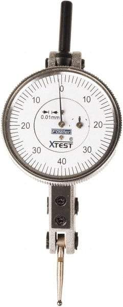 Fowler - Dial Test Indicators Maximum Measurement (mm): 1.60 Dial Graduation (mm): 0.0100 - All Tool & Supply