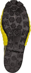 Viking - Men's Size 13 Medium Width Steel Work Boot - Black, Yellow, Rubber Upper, Nitrile Rubber Outsole, 16" High, Non-Slip, Chemical Resistant, Waterproof, Electric Shock Resistant - All Tool & Supply