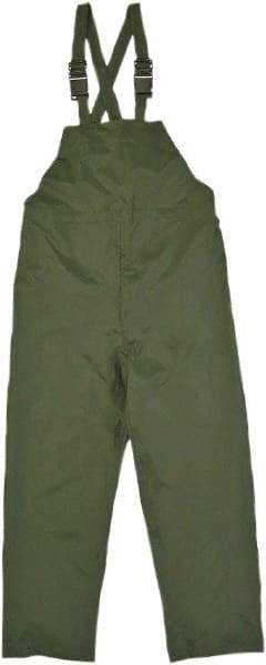 Viking - Size M, Green, Rain, Wind Resistant Bib Overall - No Pockets - All Tool & Supply