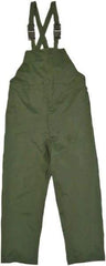 Viking - Size L, Green, Rain, Wind Resistant Bib Overall - No Pockets - All Tool & Supply