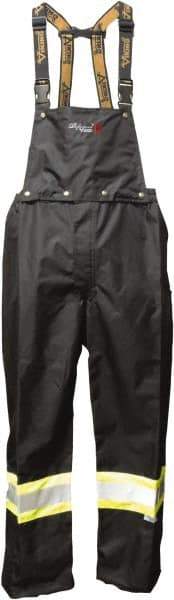 Viking - Size S, Black, Green, Silver, Rain, Flame Resistant/Retardant, Wind Resistant Bib Overall - No Pockets - All Tool & Supply